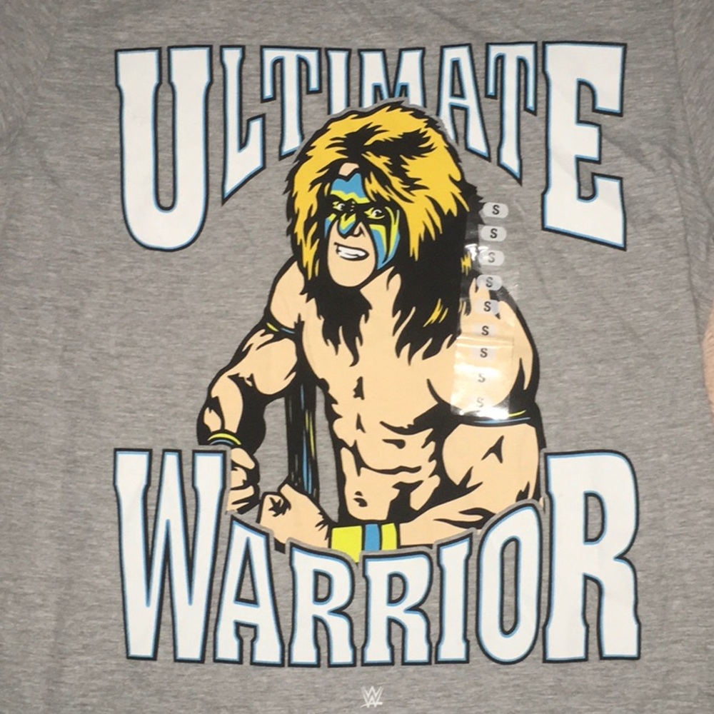 WWE ‘Ultimate Warrior’ Heather Gray T-Shirt.